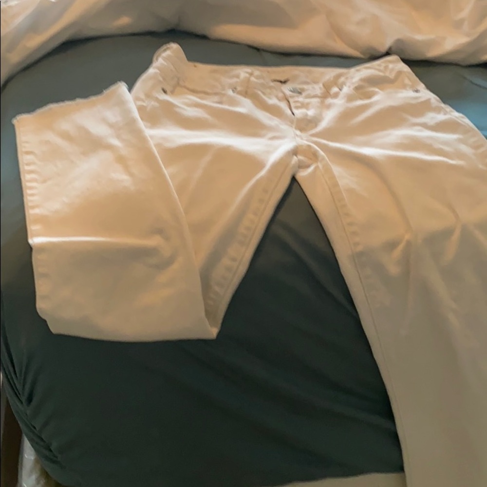 White jeans